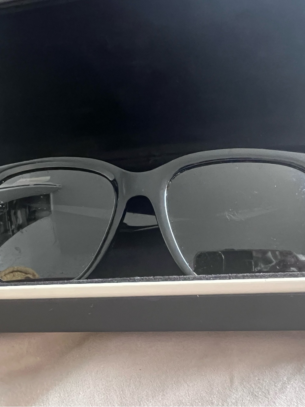 Authentic Givenchy Black Logo Sunglasses Case